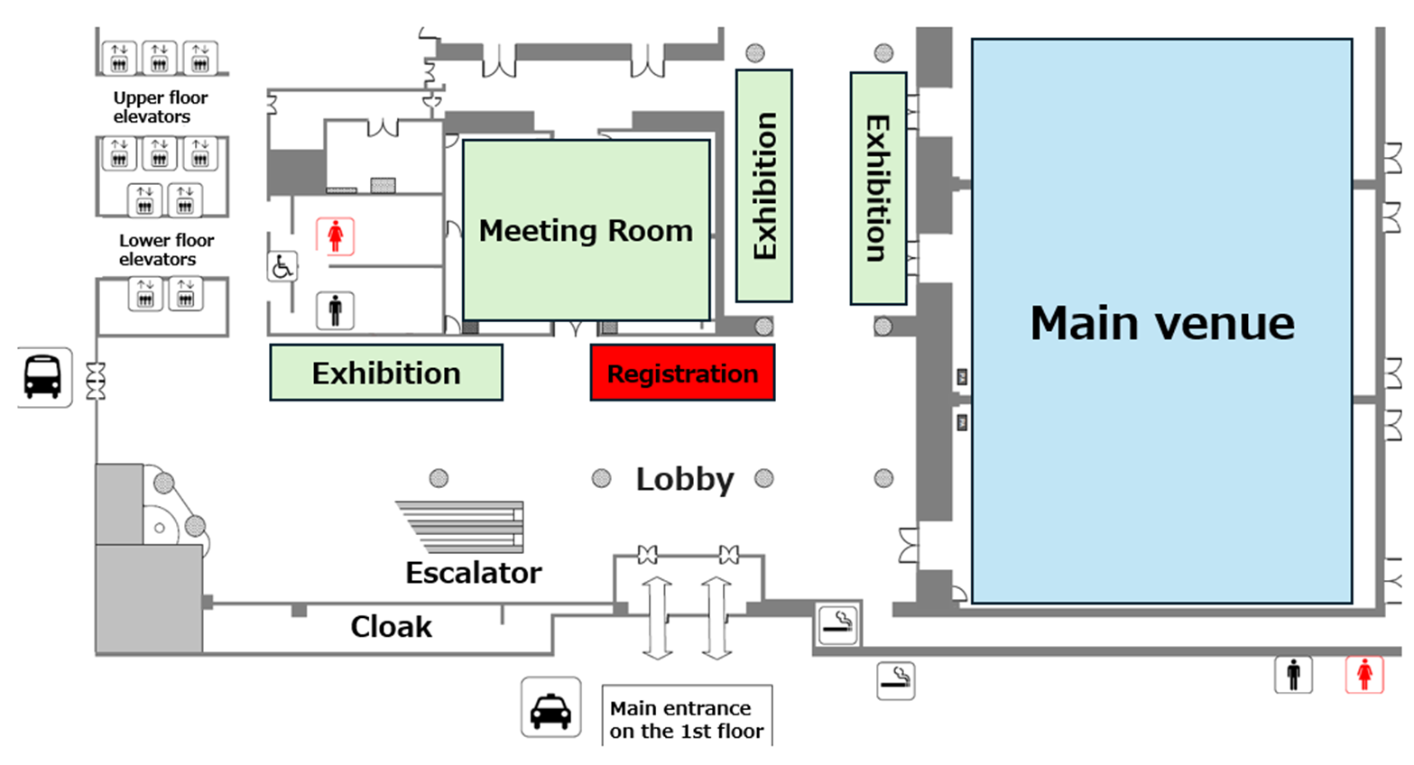 registration desk